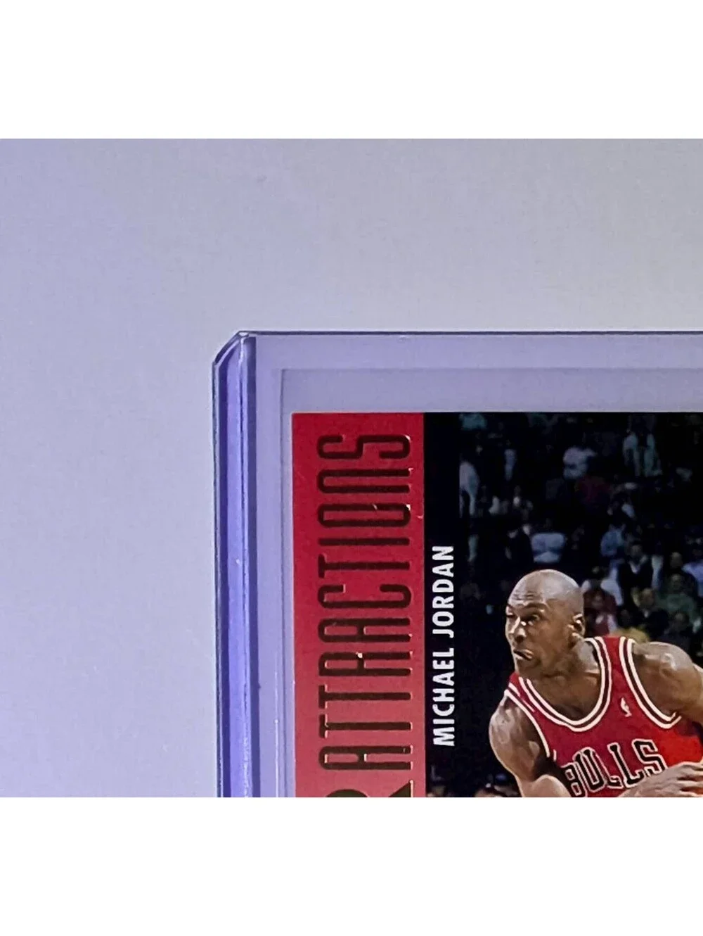 Michael Jordan 1995-96 Upper Deck Major Attractions #337 Card Chicago Bulls